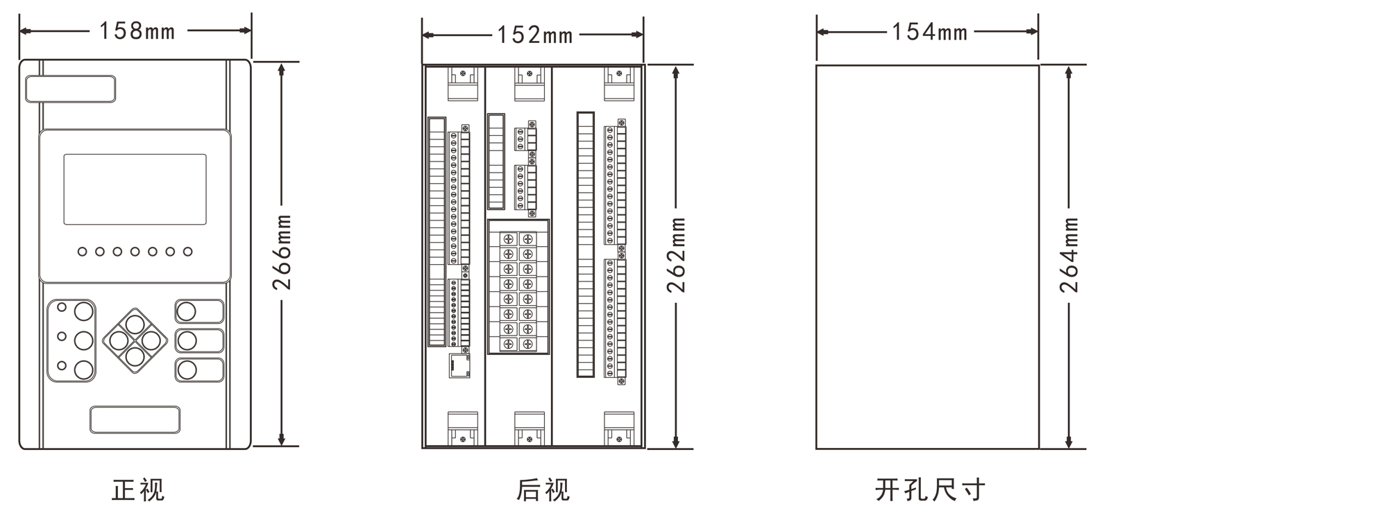 YY-BF83 系列微機(jī)綜合保護(hù)裝置